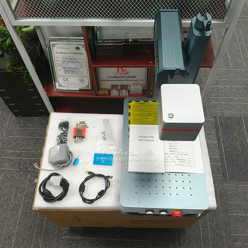 JPT MOPA EM-7 – modernizowana  – Fiber Laser Marking Machine 30W recenzja i cena