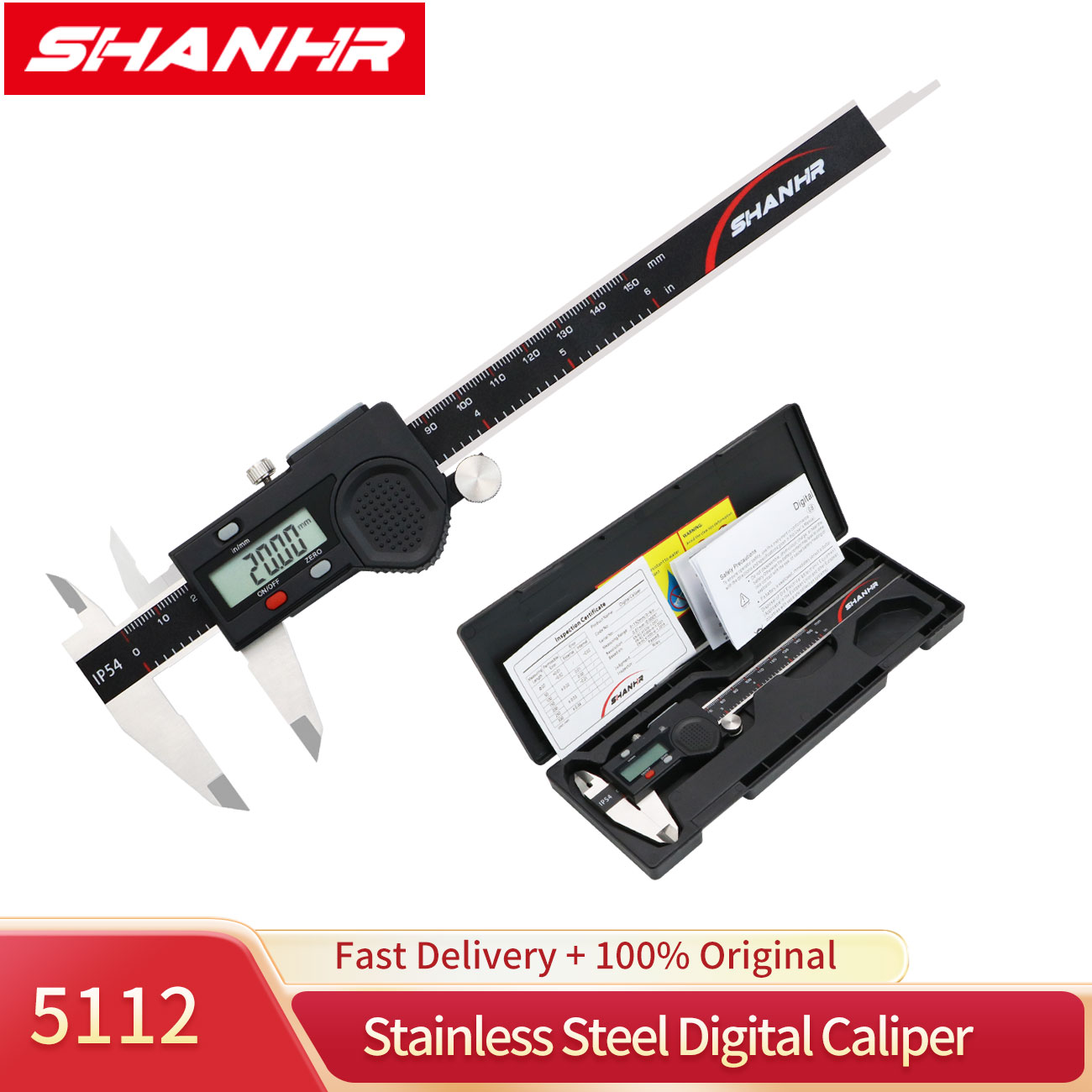 Elektroniczny suwmiarka elektr – Digital Caliper 150Mm Stainless Steel recenzja i cena