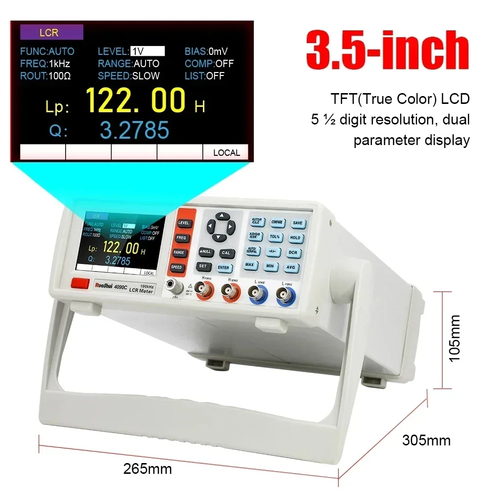 Cyfrowy miernik LCR, laborator – Test Instruments recenzja i cena